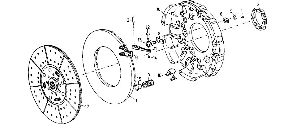 F420mm clutch