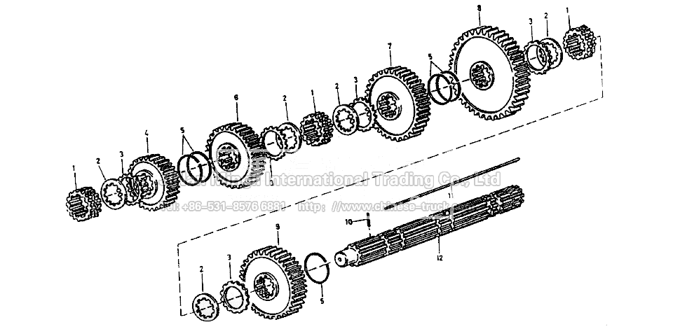 1	JS130T-1701108		Synchronizer