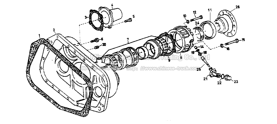 Rear cover assembly