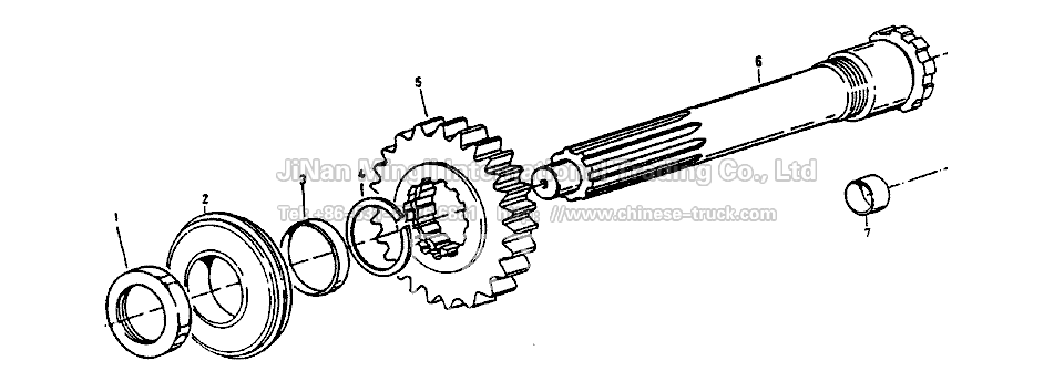 Primary shaft