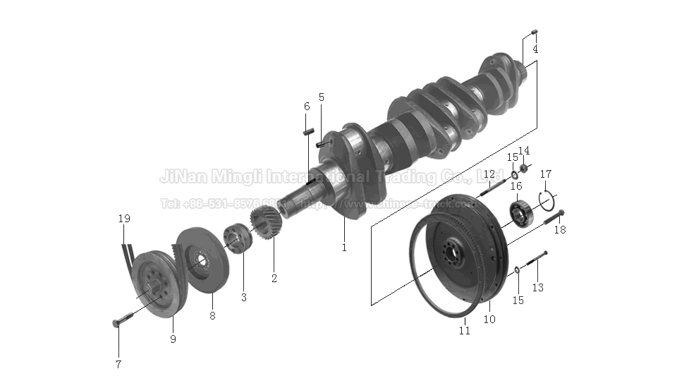 Crankshaft and Flywheel