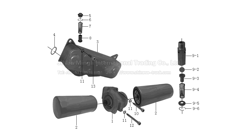 Oil Filter and Oil Cooler