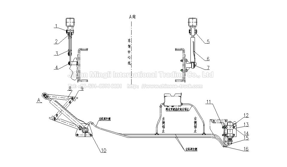 Cab Tilting Mechanism