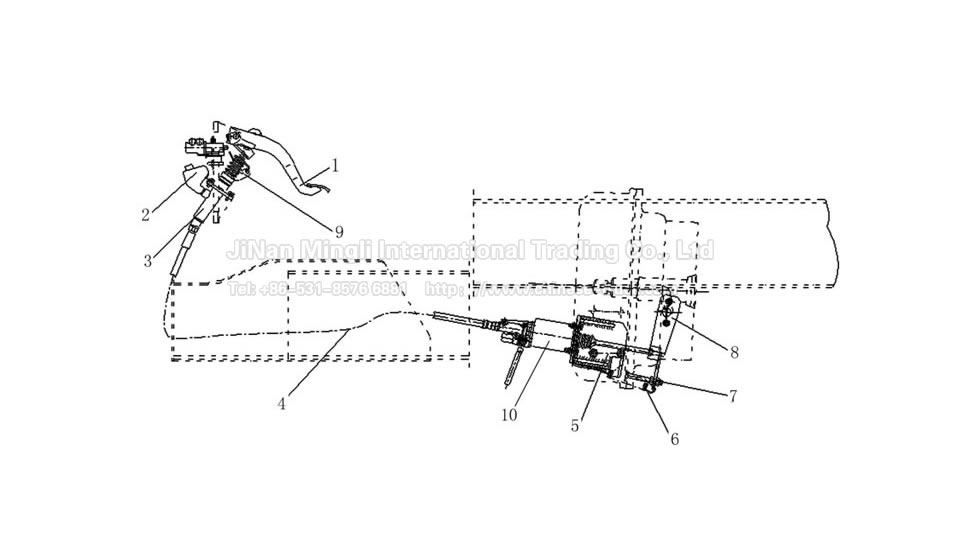 Clutch and control device