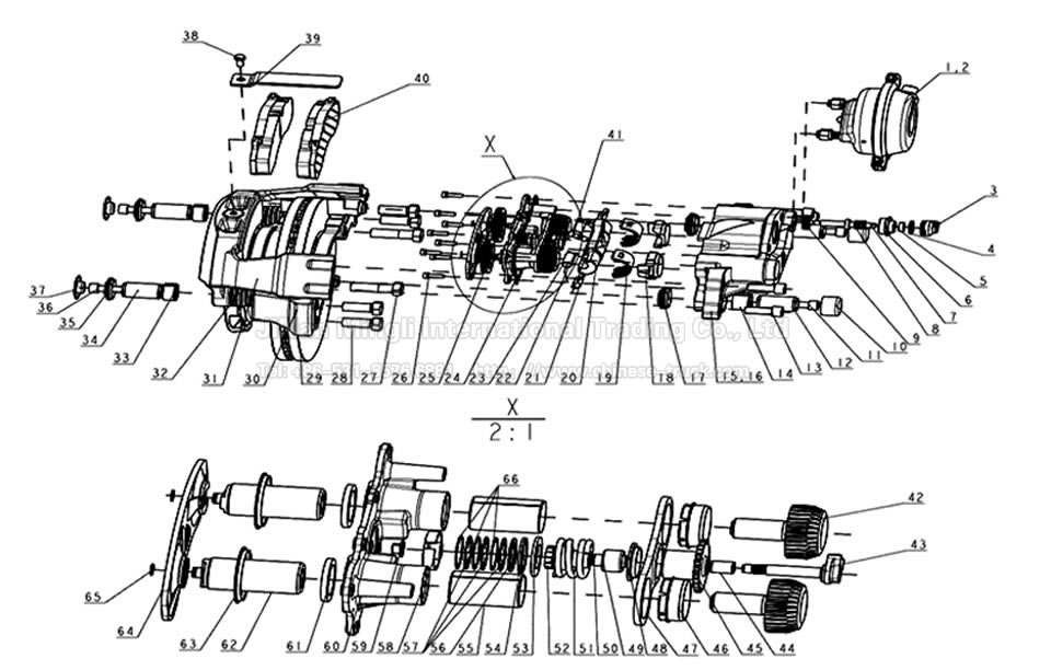 applied second generation air disc brake