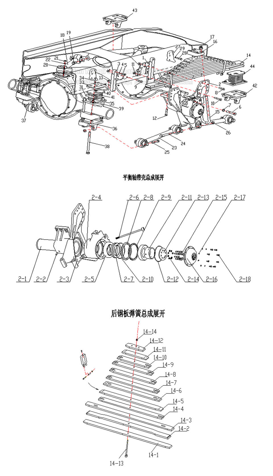 Swivel spring and suspension