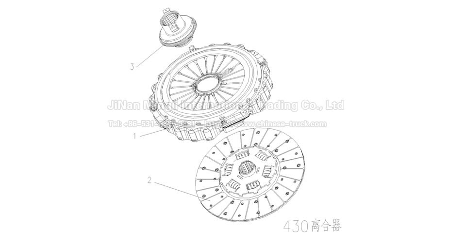 Φ430mm DIAPHRAGM CLUTCH