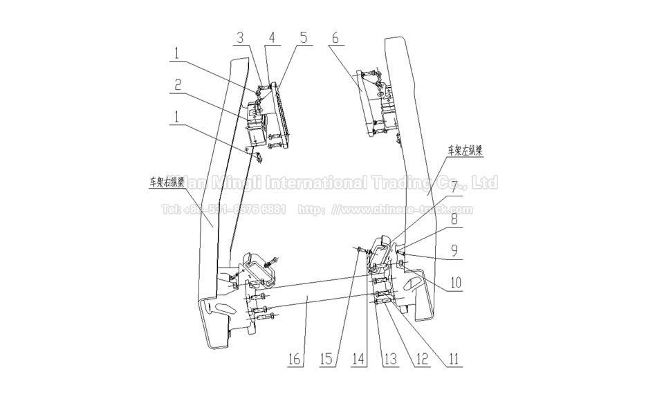 Suspension for engine