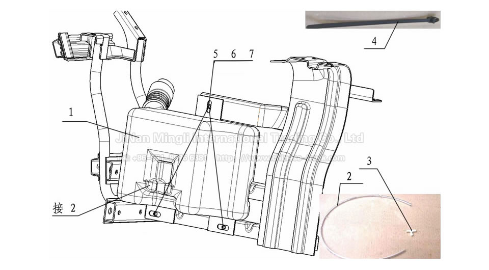 Lowfloor CAB Windshield Washer