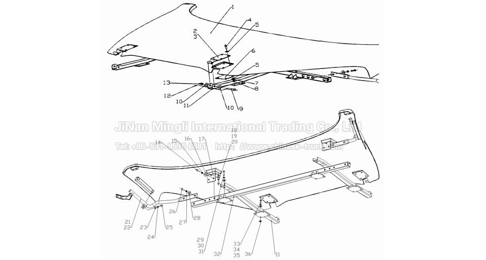 Roof Spoiler For High-roof CAB