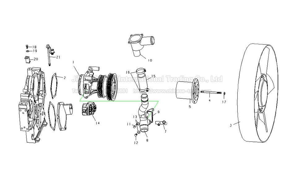 Water Pump and Cooling System