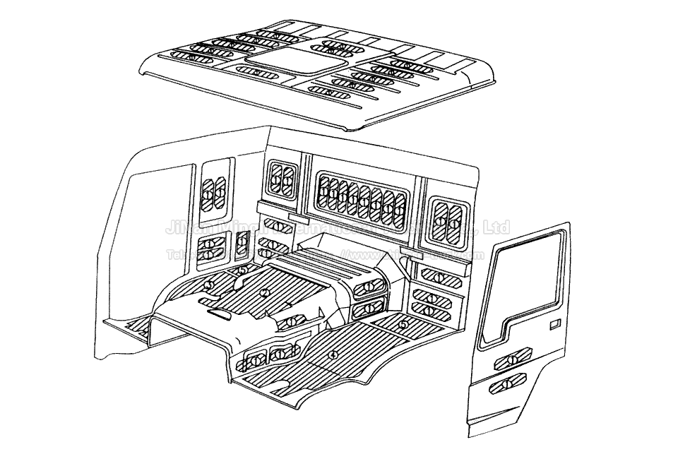 Soundproofing standard cab