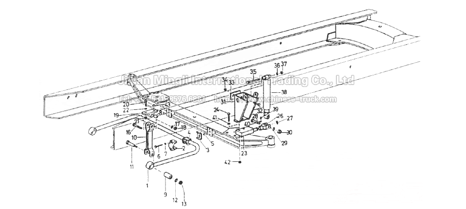 4×2,6×4 Sway bar