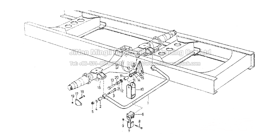 4x2 Sway bar rear axle