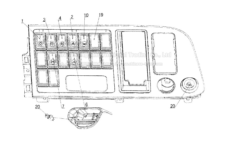 Pnel off email devices with cigarette lighter