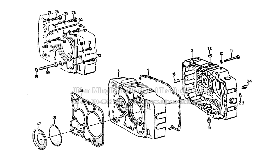 Casing Gearbox 5S-111GP,5S-150GP,4S-130GP