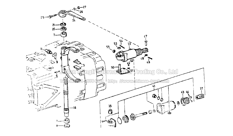 The mechanism of switching CAT 5S-111GP,5S-150GP,4S-130GP