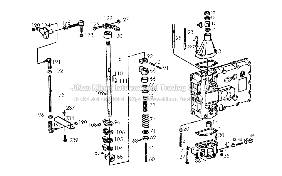 The mechanism of switching CAT 5S-111GP,5S-150GP,4S-130GP