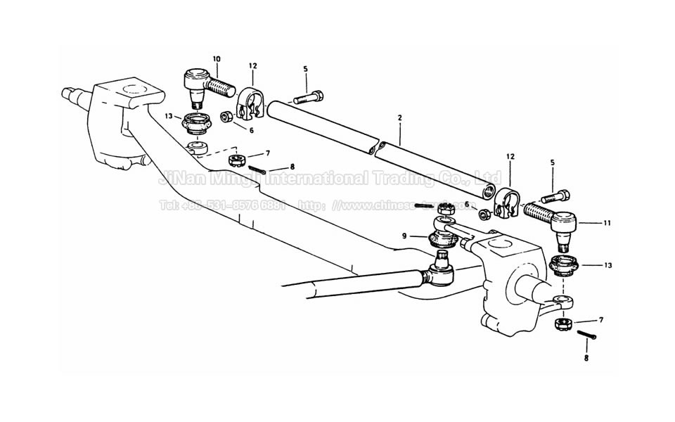 SINOTRUK HOWO THE ROD