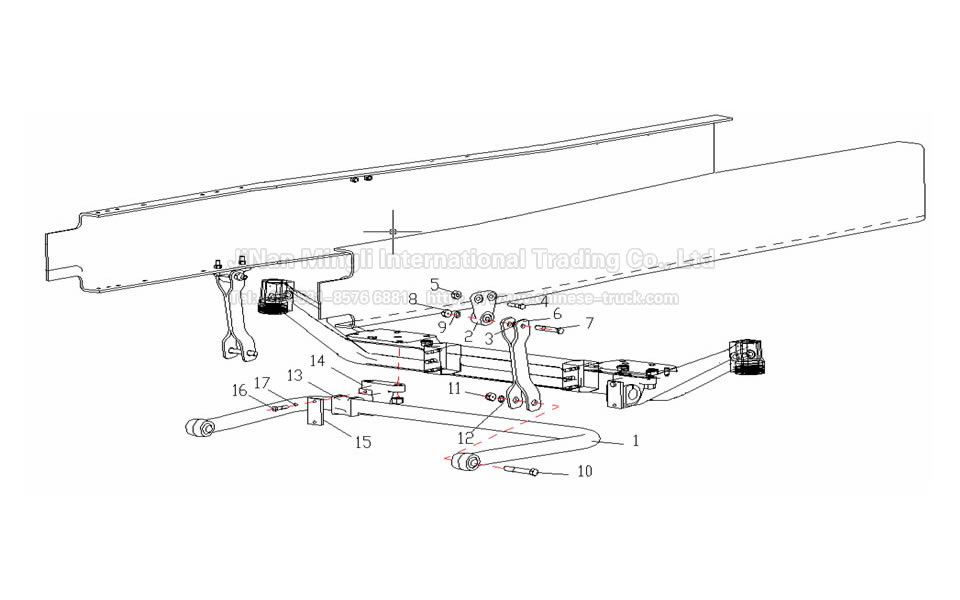 HOWO STABLIZER FRONT